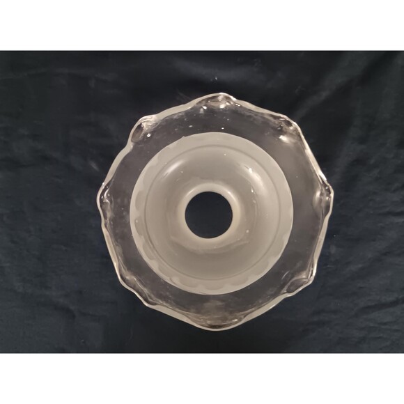 Frosted Glass Lamp Shade 1.63 In Base Fitter 5 In Height White Frosted Glass - Picture 3 of 8